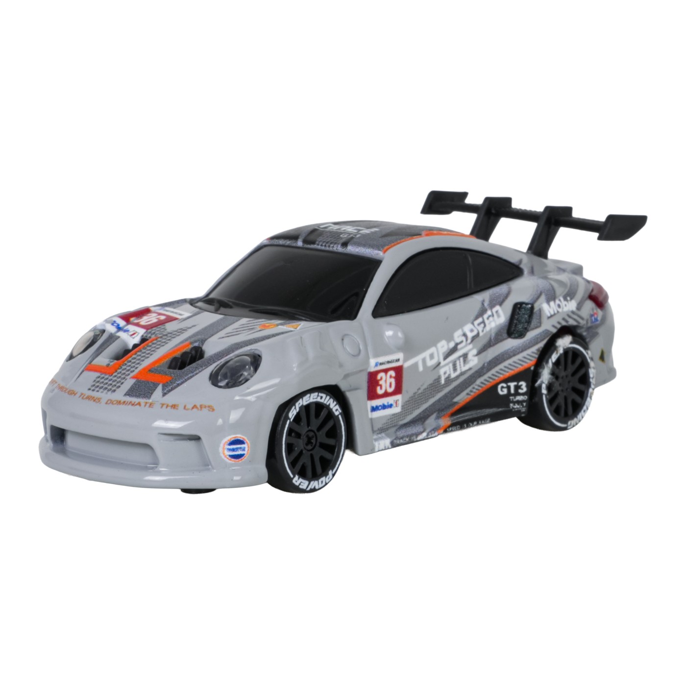 1:64 Scale R/C TOP SPEED Drift Car – Grey