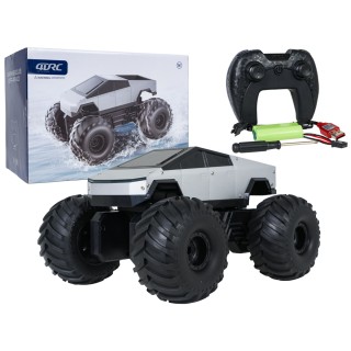 R/C 2in1 water vehicle SILVER TRUCK